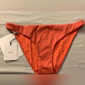 Onia Orange Bikini Bottom